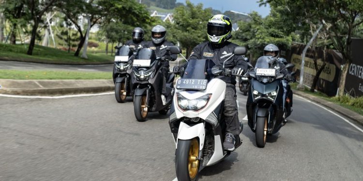 1 Dekade Nmax, Komunitas Touring Menjelajah Pelosok Jawa Barat