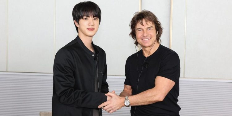 Jin BTS Tanyakan Cara Tom Cruise Tetap Awet di Tim Mission: Impossible