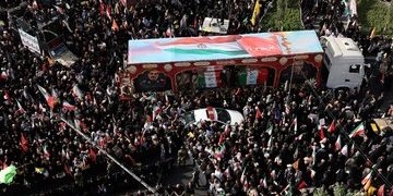 Upacara Pemakaman Petinggi Iran yang Tewas dalam Perang Israel Digeber