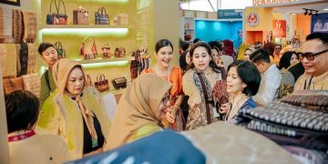 Produk Kerajinan Unggulan Dekranasda Sumut pada HUT ke-45 Dekranas